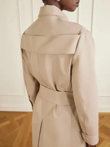 Courrèges Belted Cotton-gabardine Coat | Thumbnail 5 Courrèges Belted Cotton-gabardine Coat | Thumbnail 5