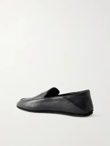 John Lobb Kingston II Collapsible-Heel Full-Grain Deerskin Loafers - Men | Thumbnail 4 John Lobb Kingston II Collapsible-Heel Full-Grain Deerskin Loafers - Men | Thumbnail 4