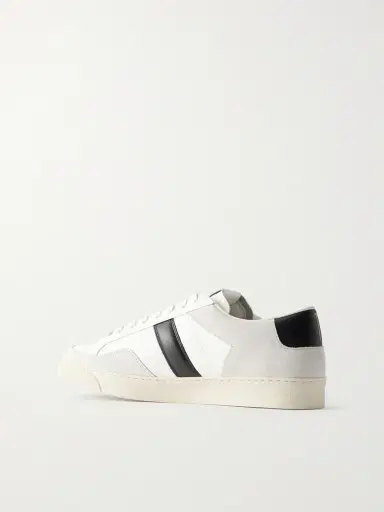 Tom Ford Blake Suede-Trimmed Leather Sneakers - Men | Thumbnail 4 Tom Ford Blake Suede-Trimmed Leather Sneakers - Men | Thumbnail 4