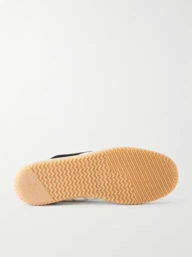 Valentino Garavani Upvillage Leather-Trimmed Suede Sneakers - Men | Thumbnail 3 Valentino Garavani Upvillage Leather-Trimmed Suede Sneakers - Men | Thumbnail 3