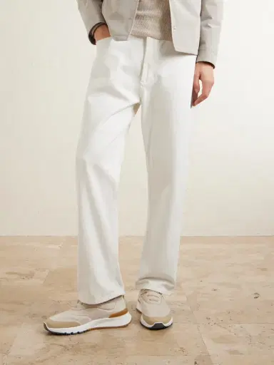Brunello Cucinelli Stretch-Knit Sneakers - Men | Thumbnail 2 Brunello Cucinelli Stretch-Knit Sneakers - Men | Thumbnail 2