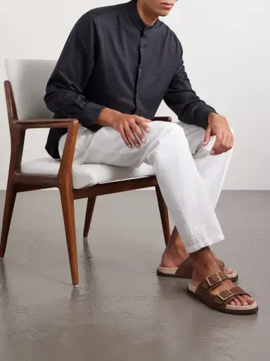 Brunello Cucinelli Suede Sandals - Men | Thumbnail 2 Brunello Cucinelli Suede Sandals - Men | Thumbnail 2