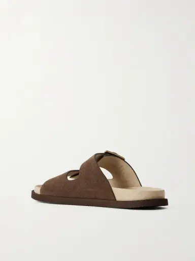 Brunello Cucinelli Suede Sandals - Men | Thumbnail 3 Brunello Cucinelli Suede Sandals - Men | Thumbnail 3