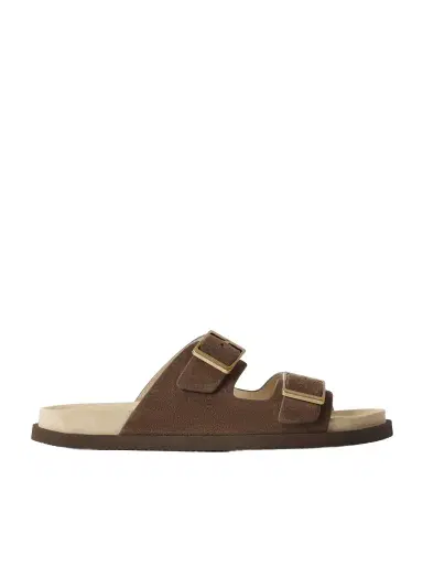 Brunello Cucinelli Suede Sandals - Men | Thumbnail 1 Brunello Cucinelli Suede Sandals - Men | Thumbnail 1