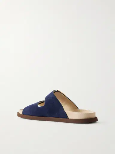 Brunello Cucinelli Buckled Suede Sandals - Men | Thumbnail 3 Brunello Cucinelli Buckled Suede Sandals - Men | Thumbnail 3