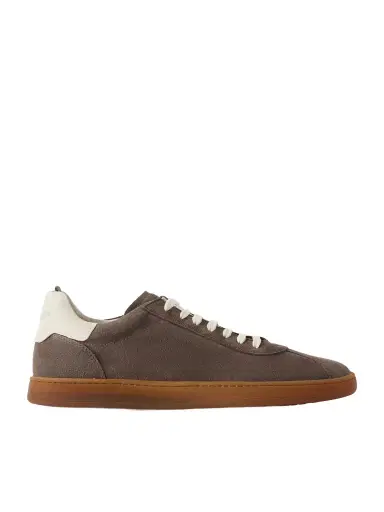 Officine Creative Ginnasio 001 Leather-Trimmed Suede Sneakers - Men | Thumbnail 1 Officine Creative Ginnasio 001 Leather-Trimmed Suede Sneakers - Men | Thumbnail 1