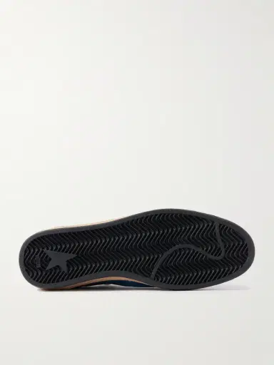 Golden Goose Ball Star Suede-Trimmed Distressed Leather Sneakers - Men | Thumbnail 3 Golden Goose Ball Star Suede-Trimmed Distressed Leather Sneakers - Men | Thumbnail 3