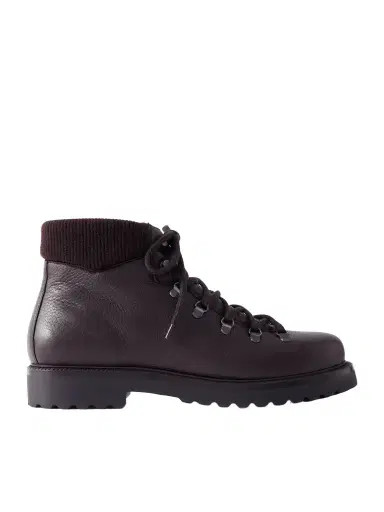 Loro Piana New Laax Walk Full-Grain Leather Boots - Men | Thumbnail 1 Loro Piana New Laax Walk Full-Grain Leather Boots - Men | Thumbnail 1