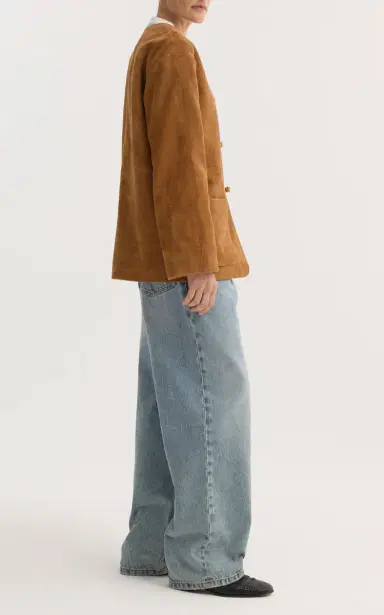 Róhe Marie Suede Jacket | Thumbnail 3 Róhe Marie Suede Jacket | Thumbnail 3
