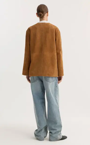 Róhe Marie Suede Jacket | Thumbnail 4 Róhe Marie Suede Jacket | Thumbnail 4