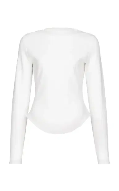Alaïa Tailored Cotton-Blend Top | Thumbnail 1 Alaïa Tailored Cotton-Blend Top | Thumbnail 1