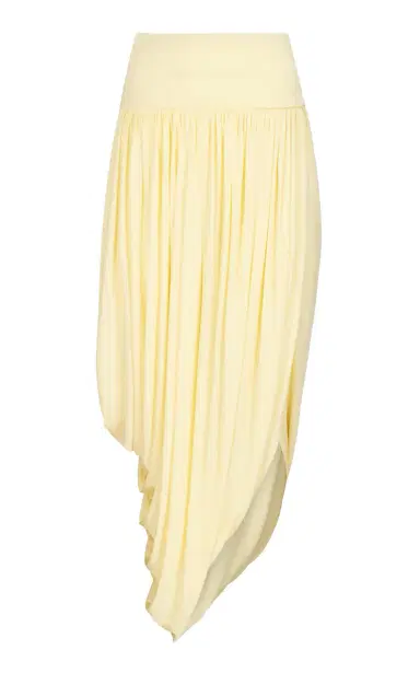 Alaïa Twisted Jersey Midi Skirt | Thumbnail 1 Alaïa Twisted Jersey Midi Skirt | Thumbnail 1