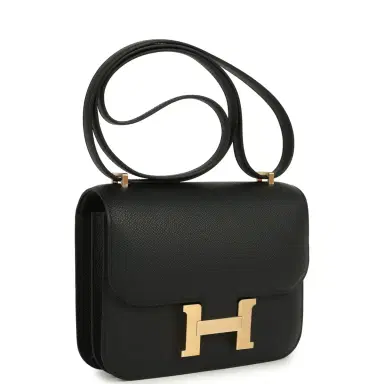 HERMÈS Hermes Constance 18 Black Epsom Brushed Permabrass Hardware | Thumbnail 2 HERMÈS Hermes Constance 18 Black Epsom Brushed Permabrass Hardware | Thumbnail 2