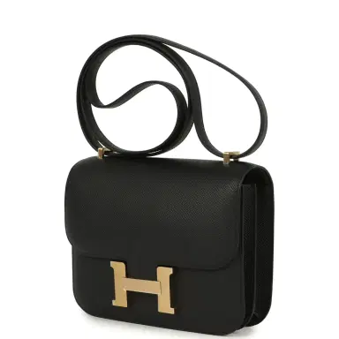 HERMÈS Hermes Constance 18 Black Epsom Brushed Permabrass Hardware | Thumbnail 5 HERMÈS Hermes Constance 18 Black Epsom Brushed Permabrass Hardware | Thumbnail 5
