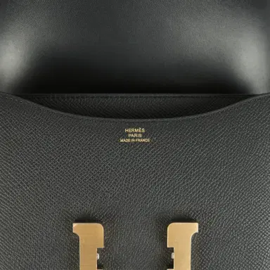 HERMÈS Hermes Constance 18 Black Epsom Brushed Permabrass Hardware | Thumbnail 8 HERMÈS Hermes Constance 18 Black Epsom Brushed Permabrass Hardware | Thumbnail 8