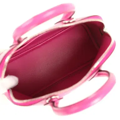 HERMÈS Hermes Mini 1923 Bolide Rose Poupre Ostrich Palladium Hardware | Thumbnail 7 HERMÈS Hermes Mini 1923 Bolide Rose Poupre Ostrich Palladium Hardware | Thumbnail 7