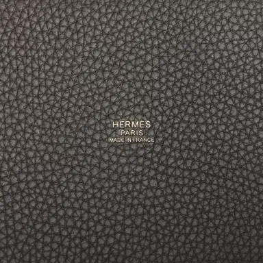 HERMÈS Hermes Picotin Lock 18 Ebene Clemence Gold Hardware | Thumbnail 8 HERMÈS Hermes Picotin Lock 18 Ebene Clemence Gold Hardware | Thumbnail 8