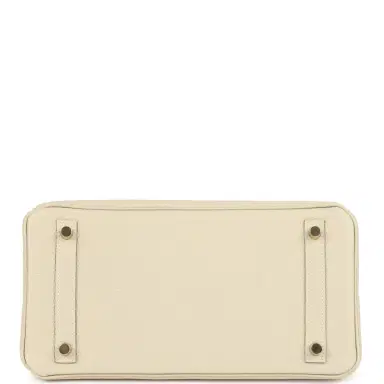 HERMÈS Hermes Special Order (HSS) Birkin 30 Craie Togo Permabrass Hardware | Thumbnail 6 HERMÈS Hermes Special Order (HSS) Birkin 30 Craie Togo Permabrass Hardware | Thumbnail 6