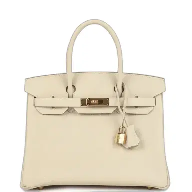HERMÈS Hermes Special Order (HSS) Birkin 30 Craie Togo Permabrass Hardware | Thumbnail 1 HERMÈS Hermes Special Order (HSS) Birkin 30 Craie Togo Permabrass Hardware | Thumbnail 1