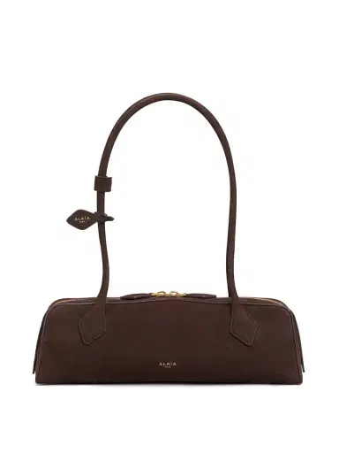 Alaïa Medium Nubuck Le Teckel Bag | Thumbnail 1 Alaïa Medium Nubuck Le Teckel Bag | Thumbnail 1