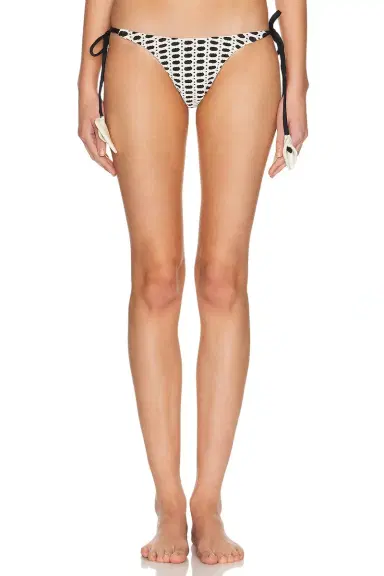 PatBo Selene Mesh Color Block Bikini Bottom | Thumbnail 1 PatBo Selene Mesh Color Block Bikini Bottom | Thumbnail 1