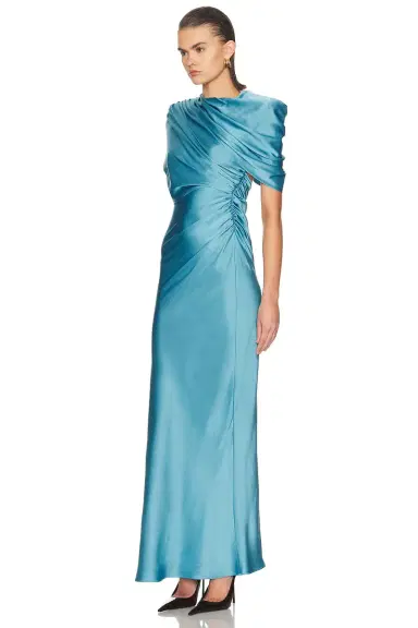 Stella McCartney Draped Cape Gown | Thumbnail 3 Stella McCartney Draped Cape Gown | Thumbnail 3
