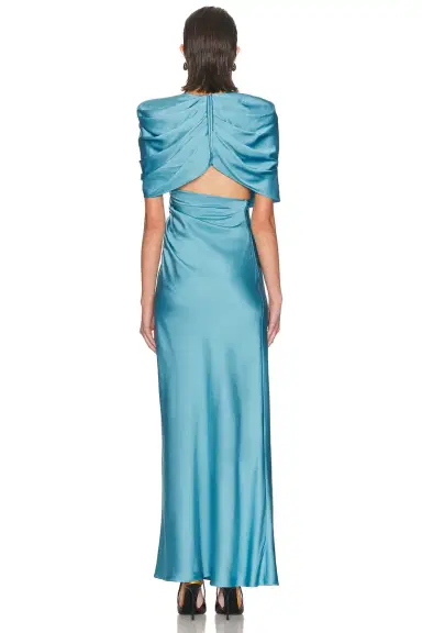 Stella McCartney Draped Cape Gown | Thumbnail 4 Stella McCartney Draped Cape Gown | Thumbnail 4
