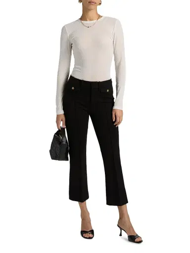 Frame Women's The Reboot Crop Trousers | Thumbnail 2 Frame Women's The Reboot Crop Trousers | Thumbnail 2