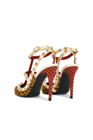 Valentino Garavani St. Mini Animalier Rockstud Pump | Thumbnail 3 Valentino Garavani St. Mini Animalier Rockstud Pump | Thumbnail 3