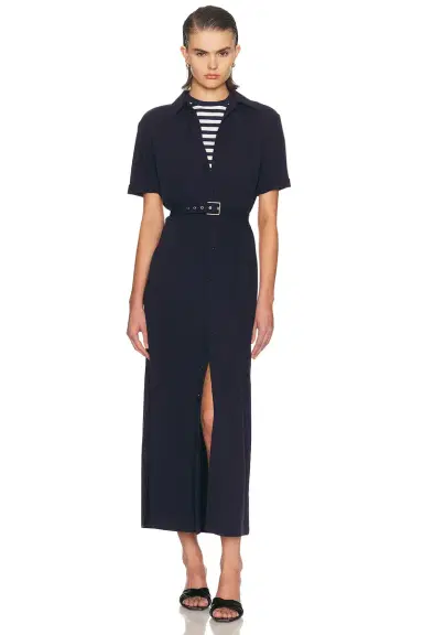 Ralph Lauren Collection Carol Button Up Dress | Thumbnail 1 Ralph Lauren Collection Carol Button Up Dress | Thumbnail 1