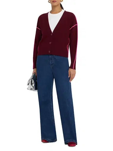 TWP Women's McDougal St Wide-Leg Denim Pants - Dark Stone - Size 31 | Thumbnail 2 TWP Women's McDougal St Wide-Leg Denim Pants - Dark Stone - Size 31 | Thumbnail 2
