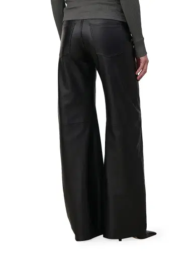Armarium Women's Luke Leather Wide-Leg Pants | Thumbnail 5 Armarium Women's Luke Leather Wide-Leg Pants | Thumbnail 5