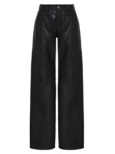 Armarium Women's Luke Leather Wide-Leg Pants | Thumbnail 1 Armarium Women's Luke Leather Wide-Leg Pants | Thumbnail 1