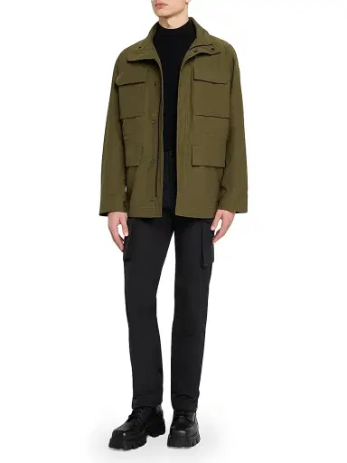 Canada Goose Men's Harrison Twill Utility Jacket - Green - Size Large | Thumbnail 2 Canada Goose Men's Harrison Twill Utility Jacket - Green - Size Large | Thumbnail 2