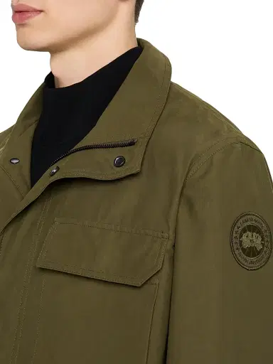 Canada Goose Men's Harrison Twill Utility Jacket - Green - Size Large | Thumbnail 5 Canada Goose Men's Harrison Twill Utility Jacket - Green - Size Large | Thumbnail 5