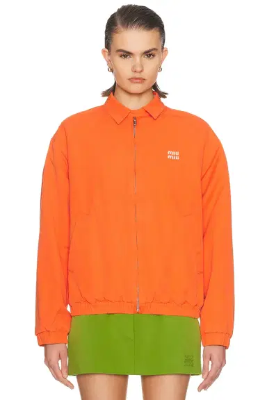 Miu Miu Track Jacket | Thumbnail 2 Miu Miu Track Jacket | Thumbnail 2