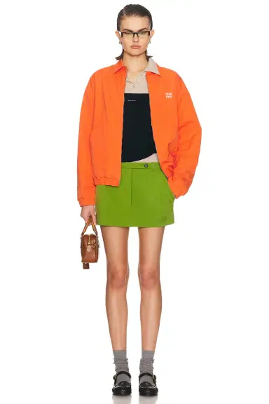 Miu Miu Track Jacket | Thumbnail 5 Miu Miu Track Jacket | Thumbnail 5