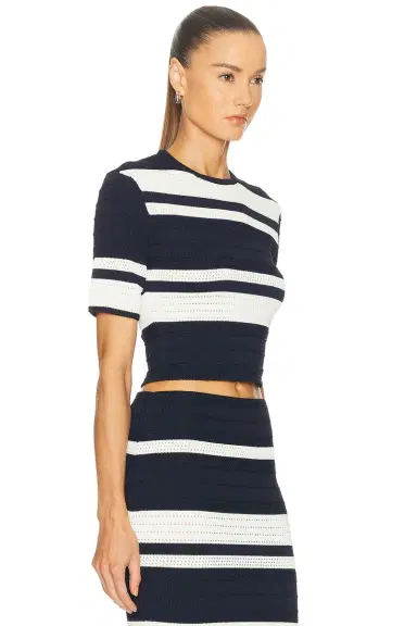Ralph Lauren Collection Short Sleeve Top | Thumbnail 2 Ralph Lauren Collection Short Sleeve Top | Thumbnail 2