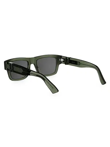 Dior Men's Oblique S3I 52MM Square Sunglasses - Dark Green | Thumbnail 3 Dior Men's Oblique S3I 52MM Square Sunglasses - Dark Green | Thumbnail 3