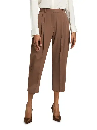 Stella McCartney Women's Striped Wool Balloon Trousers - Sienna - Size 6 | Thumbnail 3 Stella McCartney Women's Striped Wool Balloon Trousers - Sienna - Size 6 | Thumbnail 3