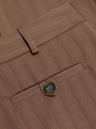 Stella McCartney Women's Striped Wool Balloon Trousers - Sienna - Size 6 | Thumbnail 7 Stella McCartney Women's Striped Wool Balloon Trousers - Sienna - Size 6 | Thumbnail 7