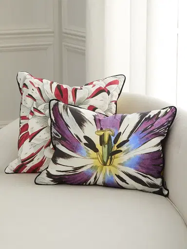 Christian Lacroix Flowered Decorative Pillow | Thumbnail 4 Christian Lacroix Flowered Decorative Pillow | Thumbnail 4