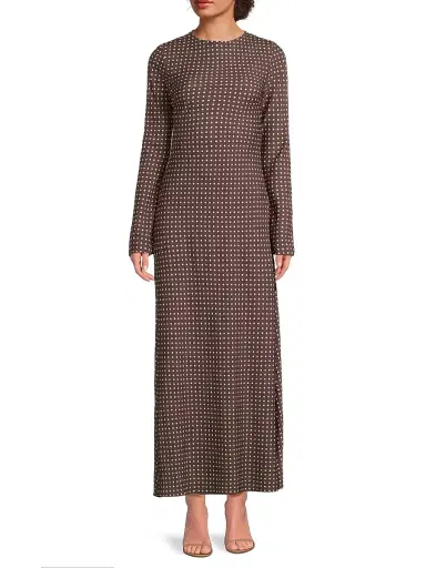 Faithfull The Brand Women's Mesa Polka-Dot Open-Back Maxi Dress | Thumbnail 2 Faithfull The Brand Women's Mesa Polka-Dot Open-Back Maxi Dress | Thumbnail 2