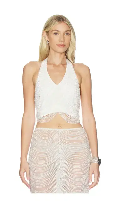 GIUSEPPE DI MORABITO Beaded Top | Thumbnail 1 GIUSEPPE DI MORABITO Beaded Top | Thumbnail 1