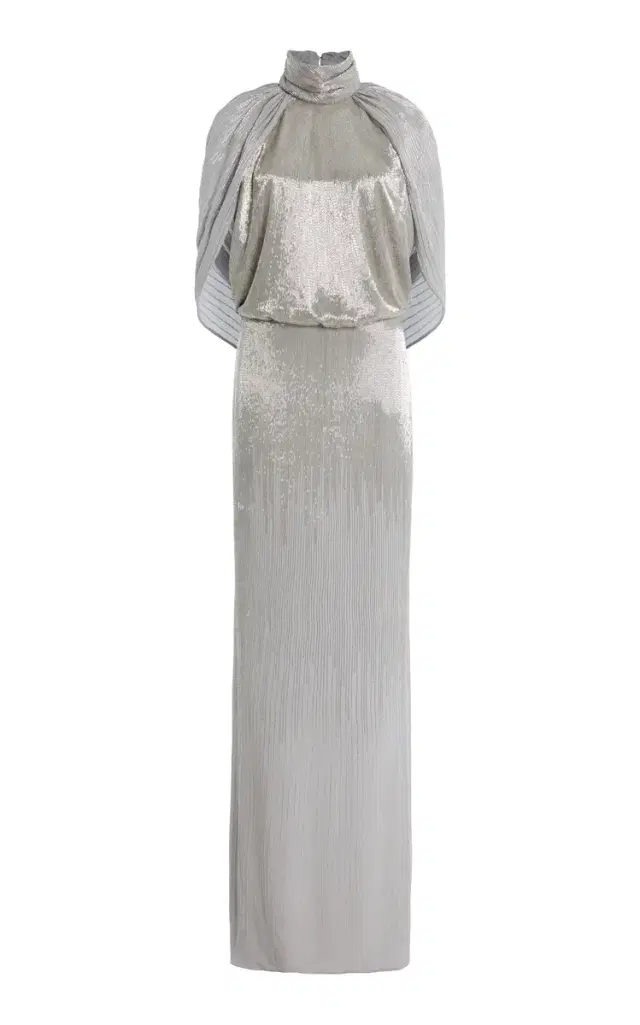 Draped Silk Gown Draped Silk Gown
