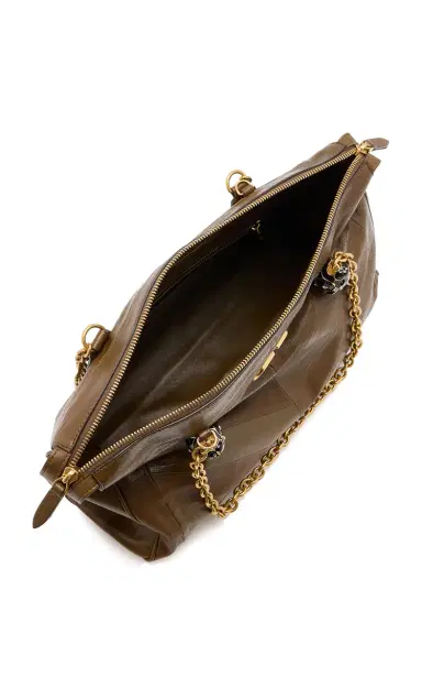 Valentino Garavani Panthea Medium Nappa Leather Handbag | Thumbnail 8 Valentino Garavani Panthea Medium Nappa Leather Handbag | Thumbnail 8