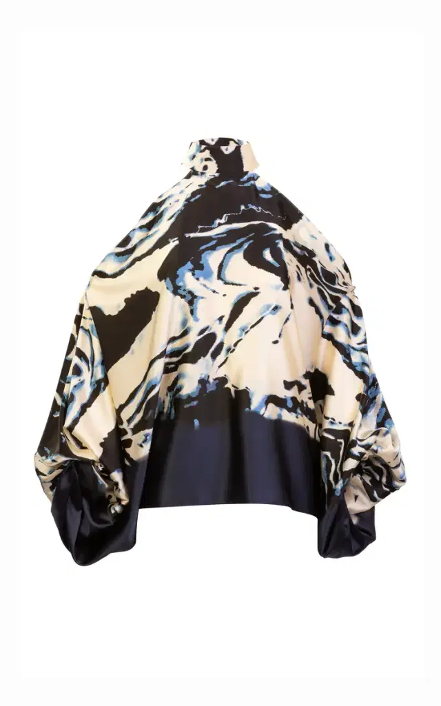Safira Asymmetric Silk Top Safira Asymmetric Silk Top