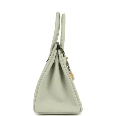 HERMÈS Hermes Birkin 30 Gris Neve Togo Gold Hardware | Thumbnail 3 HERMÈS Hermes Birkin 30 Gris Neve Togo Gold Hardware | Thumbnail 3