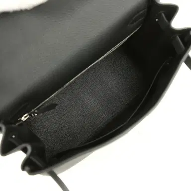 HERMÈS Hermes Kelly Retourne 28 Black Togo Palladium Hardware | Thumbnail 8 HERMÈS Hermes Kelly Retourne 28 Black Togo Palladium Hardware | Thumbnail 8