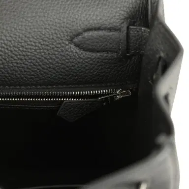 HERMÈS Hermes Kelly Retourne 28 Black Togo Palladium Hardware | Thumbnail 9 HERMÈS Hermes Kelly Retourne 28 Black Togo Palladium Hardware | Thumbnail 9